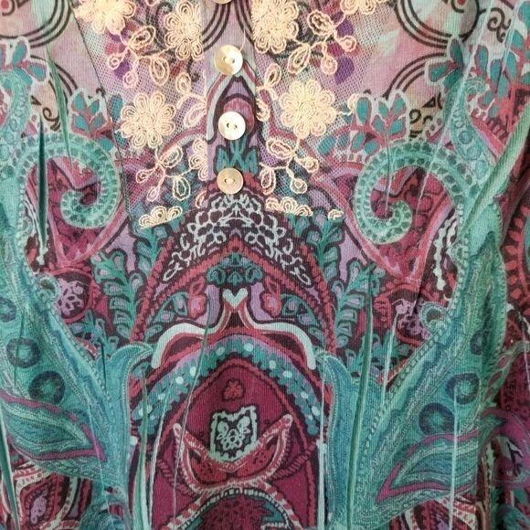 APT 9..SIZE S. SHIRT SLEEVE TUNIC TOP - Picture 8 of 11